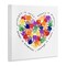 Stupell Industries Strength In Unity Handprint Heart Wall Plaque Art